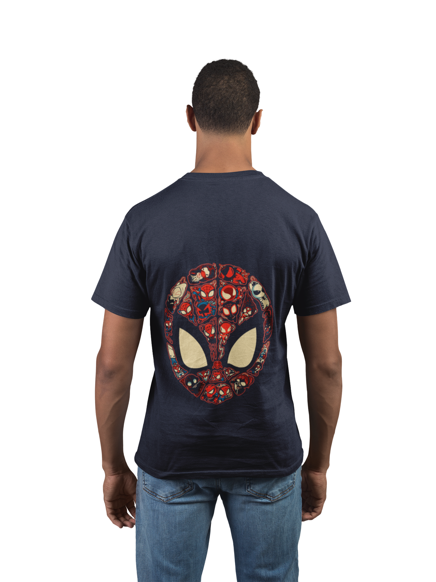 Spider Mask Graphic T-Shirt: Channel Your Inner Hero