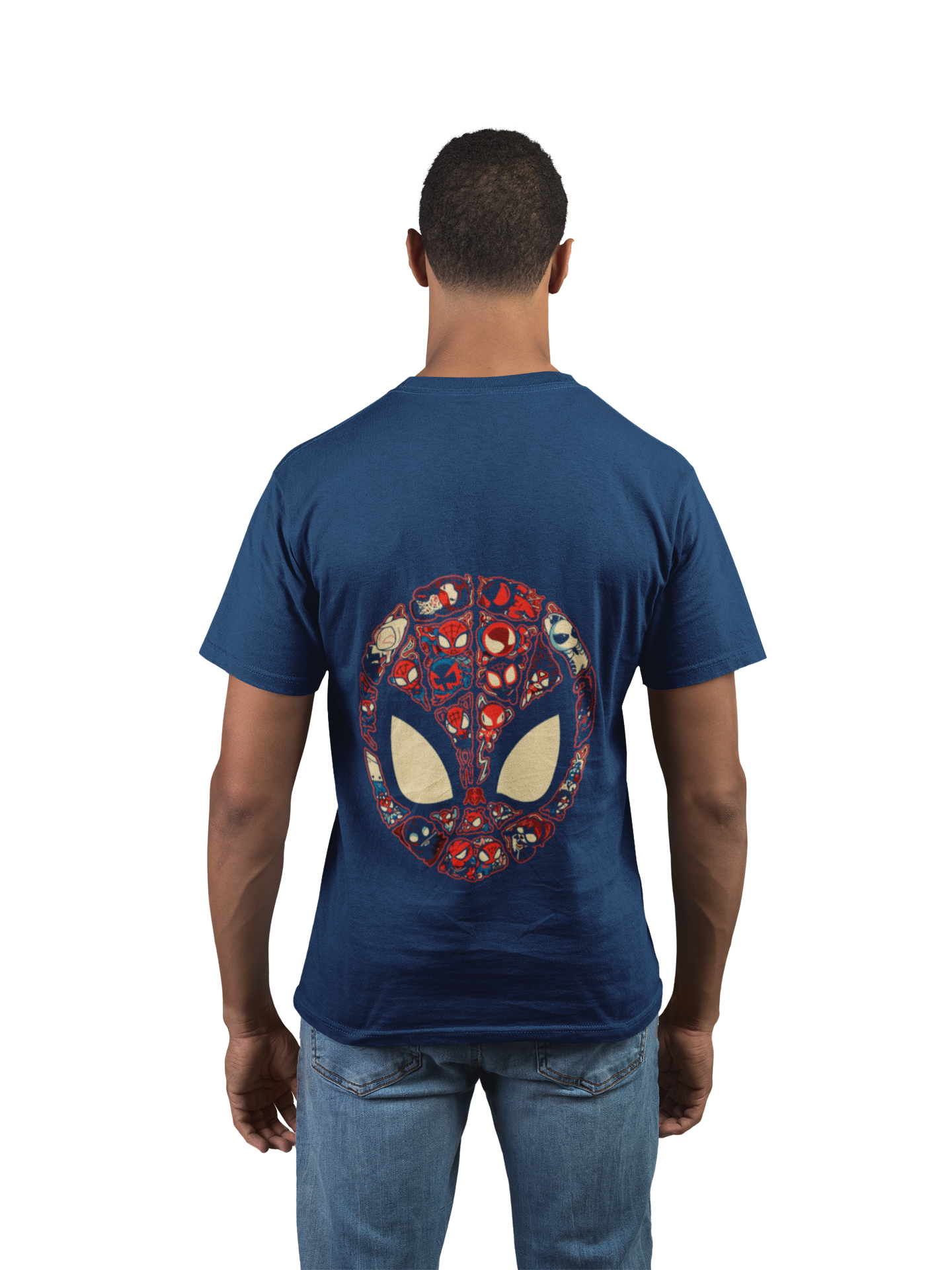 Spider Mask Graphic T-Shirt: Channel Your Inner Hero