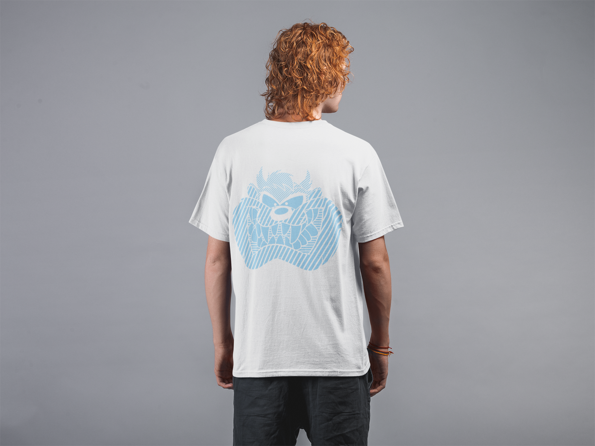 Bold Beast Backprint T-Shirt: Unleash Your Inner Wild