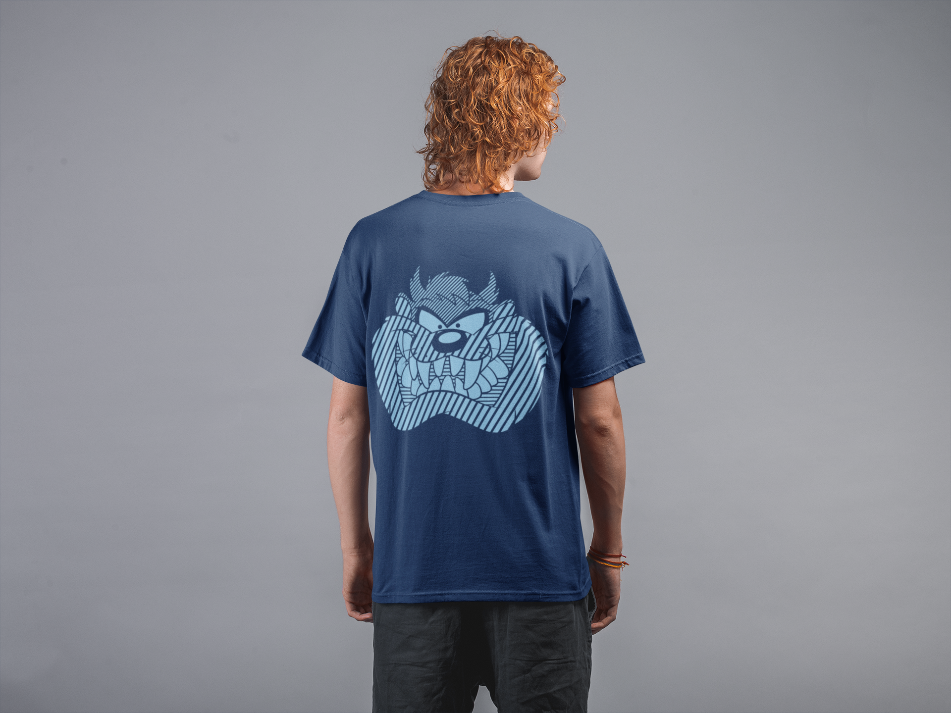 Bold Beast Backprint T-Shirt: Unleash Your Inner Wild