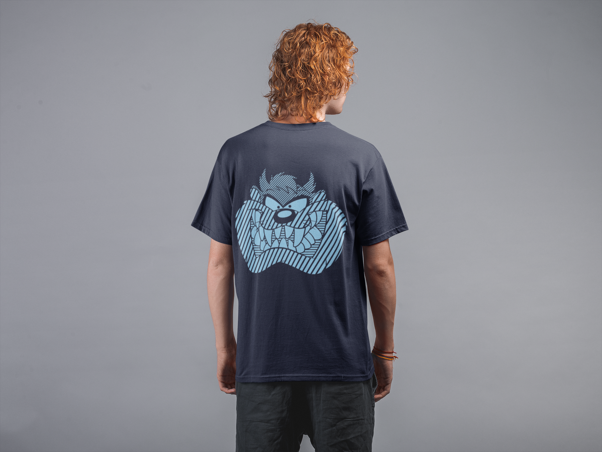 Bold Beast Backprint T-Shirt: Unleash Your Inner Wild