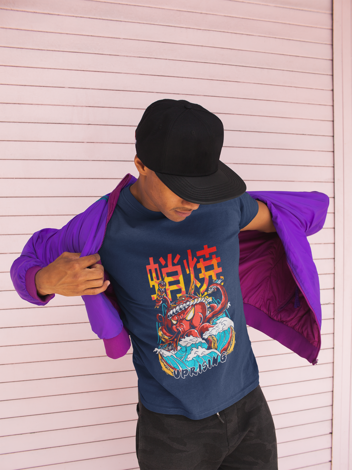 Street Style Spotlight: Bold Crab Graphic T-Shirt